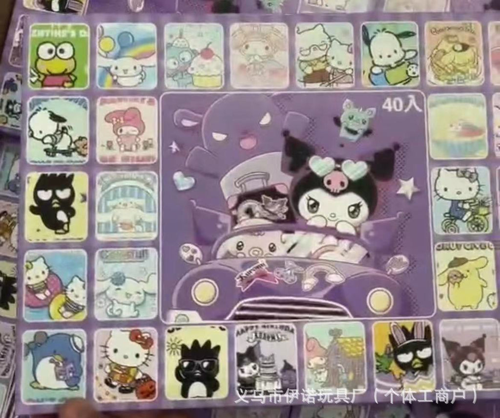 40入全軟膠盲盒洞洞樂兒童玩具現貨廠家批發可一件代發庫洛姆爆款