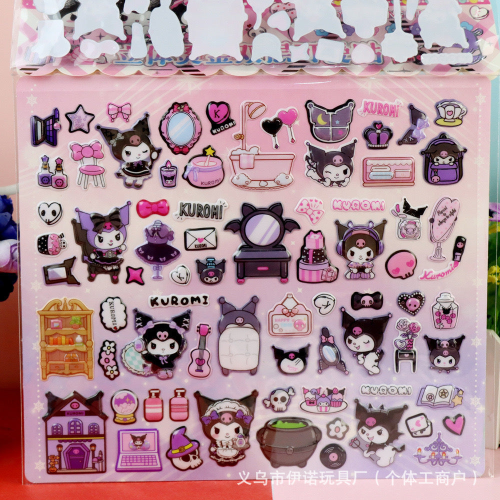 三麗鷗泡泡貼紙