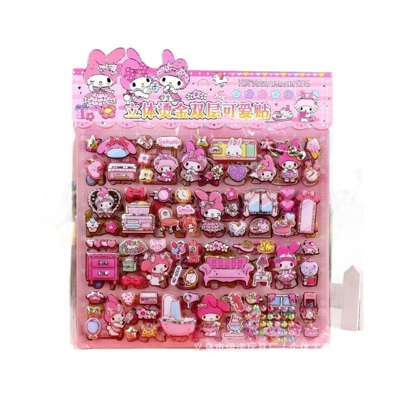 三麗鷗泡泡貼紙